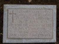 Struma Military Cemetery - James, Alfred Stanley